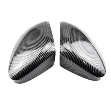 Imagem de Capa para espelho retrovisor lateral, compatível com Golf 8 MK8 GTE GTD R-Line 2020 2021, com orifício para assistente de ponto cego.(No Side Assist-1)