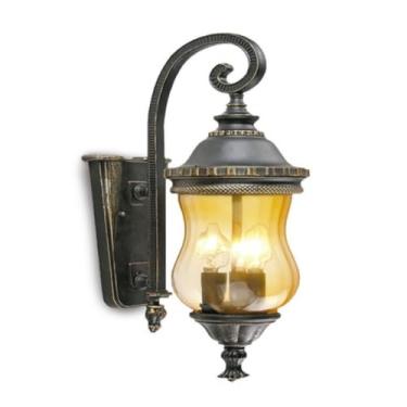 Imagem de LedsBr, Arandela Colonial Vintage Em Metal Argos 2L