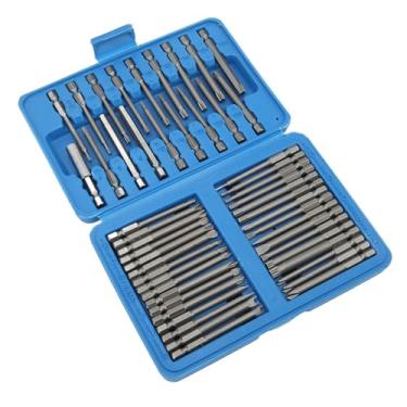 Imagem de Generic Conjunto de Bits de Segurança Extra Longo de 50 Peças Com Suporte Magnético para Trabalho de Manutenção Eficiente para Entusiastas e Profissionais de Bricolagem