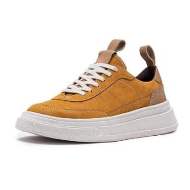 Imagem de Tênis Colter Super Leve e Confortável Até 46 Avalon em Couro-Masculino