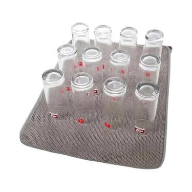 Imagem de Tapete De Secagem De Louça Em Microfibra 30x40cm, Absorvente, Antiderr