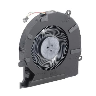 Imagem de Cryfokt Ventilador de Resfriamento de Laptop de Substituição de 4 Pinos DC 12V para OMEN 15 EK TPN Q236, ABS de Liga de Alumínio Resistente, Instalação Sem Esforço para Profissionais de Trabalho, 1