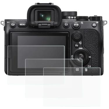 Imagem de PreNexusFRYC Protetor de tela para câmera Sony a7V a7RV a7R5, capa de vidro temperado ultra transparente 9H antiarranhões para câmera Sony Alpha 7V Alpha 7RV a7r5 - 3 pacotes
