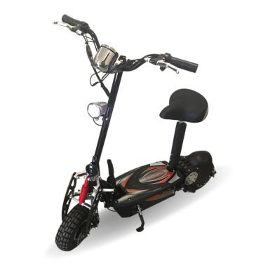 Imagem de Patinete Elétrico 1000W Dobrável 48 km/h Autonomia 30 km Até 115 kg Led Preto Importway Iwpel1000w