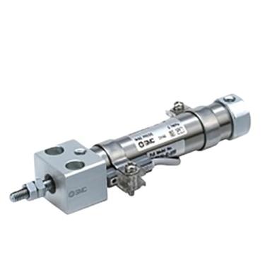 Imagem de BUDVSQC CJ2R Series Cilindro de montagem direta de dupla ação CDJ2RA16-125Z-B Diâmetro do cilindro
