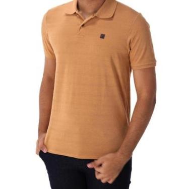 Imagem de Camisa Polo Slim Casual Masculina Ogochi 007534003 Caqui-Masculino