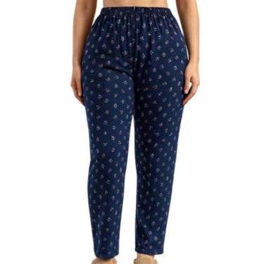 Imagem de Calça Reta Pijama  Floral Malwee-Feminino