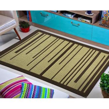 Imagem de Tapete 2,00 x 3,00 sisal não risca piso sala pousada clínica esritório