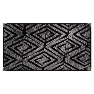 Imagem de Tapete andino 0,50 x 0,80 capacho entrada de porta pelo baixo toque ma