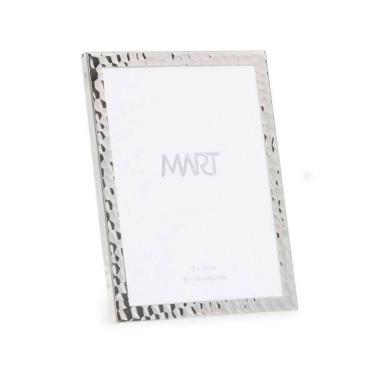 Imagem de Porta Retrato 15X20Cm Em Metal Prata 19286 Mart