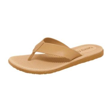 Imagem de Tamanco de Dedo Feminino Beira Rio Conforto 83952009921, Bege, 37