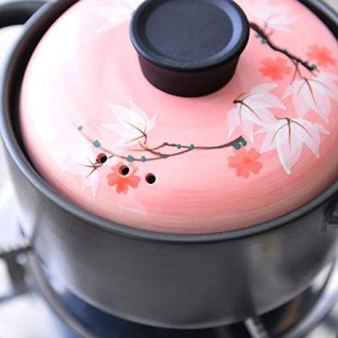 Imagem de U5GAAALPPQ9 Pote de leite Caçarola de cerâmica Pote de Sopa Panela de Refeição Alta Temperatura e Saúde Congee Pot