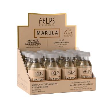 Imagem de Ampola de Tratamento Marula Hipernutrição Felps Professional - 12x15mL