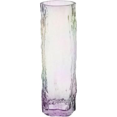 Imagem de Vaso Decorativo Enfeite Casa Tronco Home&co Vidro 30x10x10cm Transparente