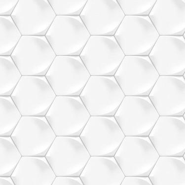 Imagem de Papel De Parede 3D Lajota Pequena Geometrico Adesivo Lavavel