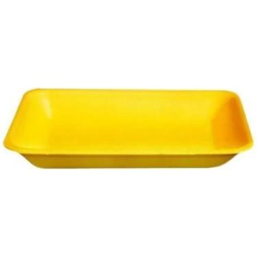 Imagem de 400 Bandeja De Isopor Amarela B04 Funda 260X140X29Mm (1Pct) - Ultra