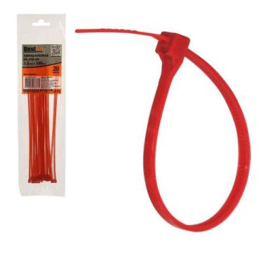 Imagem de Abraçadeira De Nylon 2,5Mm X 200 Mm 20Peças Bfh2727 Bestfer