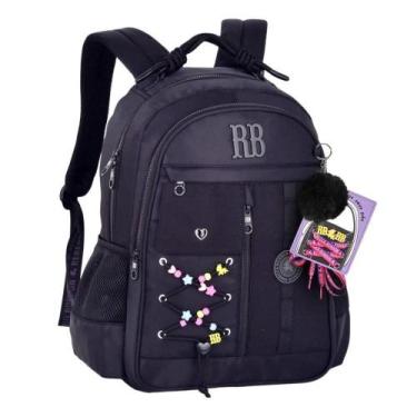Imagem de Mochila Escolar Infantil Rebecca Bonbon Flower Power - Luxcel