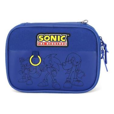 Imagem de Estojo Escolar Grande Box 100 Pens Sonic - Luxcel