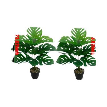 Imagem de Planta Artificial Realista Grande De Areca Verde Com 36 Folhas Para De