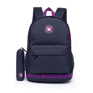 Imagem de Mochila Escolar Feminina Reforçada Casual Espaçosa-Feminino