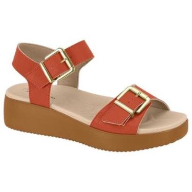 Imagem de Sandalia Ortopedica Modare Conforto Anabela Leve Feminina-Feminino