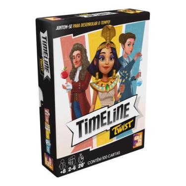 Imagem de Timeline Twist Jogo De Cartas Galapagos Tml201, Timeline Twist