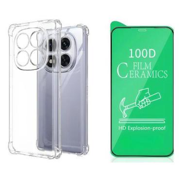 Imagem de Capinha + Película De Cerâmica Para Redmi Note 14 Pro 5g - noBrand, Tr