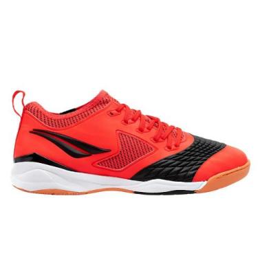 Imagem de Chuteira Futsal Penalty Max 1000 Ecoknit Vermelho, Vermelho, 42