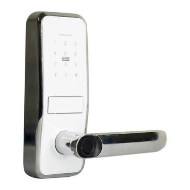 Imagem de Fechadura Digital 8500 A Smart Tech com Biometria, cartão, senha e tag