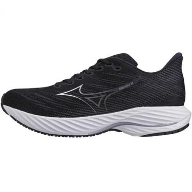 Imagem de Tênis de Corrida Masculino Mizuno Wave Rider 28, Preto, 40