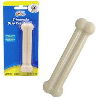 Imagem de Brinquedo Para Cachorro Osso Resistente P, M ou G. Na Cartela - Wester