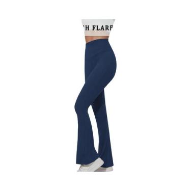 Imagem de Calças De Yoga Femininas De Cintura Alta Com Controle De Barriga, Legg