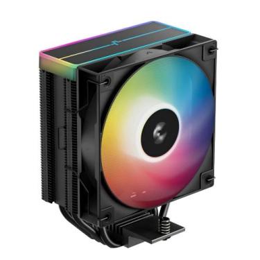 Imagem de Air Cooler DeepCool AG400 BK ARGB V2 4 heatpipes Preto - R-AG400-BKAMM