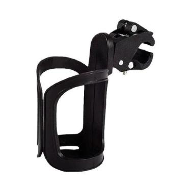 Imagem de Suporte Universal Preto Para Copo E Celular De Carrinho De Bebê, Supor