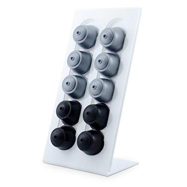 Imagem de Porta Cápsula Acrílico Dolce Gusto Vert Branco - 10 un