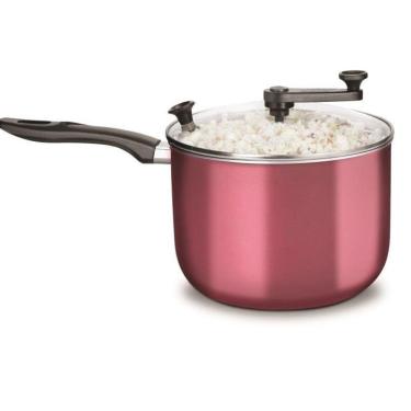 Imagem de Pipoqueira com Tampa de vidro Antiaderente Cereja 3,6l Mta