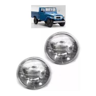Imagem de Par Farol Sealed Beam Toyota Bandeirantes 1962 A 1989 180mm