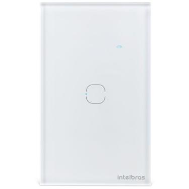 Imagem de Interruptor Smart Wi-Fi Touch 1 Tecla EWS 1001 Branco Intelbras