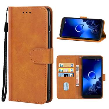 Imagem de Leather Phone Case For Alcatel 1C