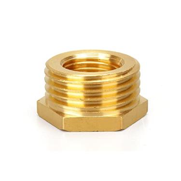 Imagem de Adaptador de bronze encaixe BSP reduzindo bucha hexagonal macho para f¨ºmea encaixe 1/8quot;?1/4";?3/8";?1/2";?3/4";?1",06,G1