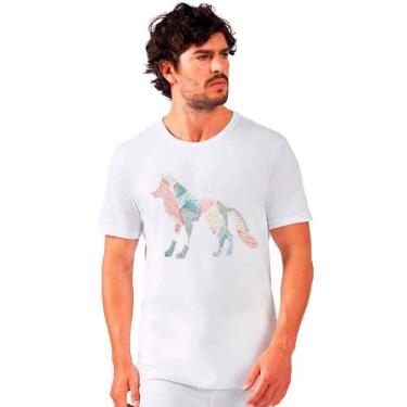 Imagem de Camiseta Acostamento Pattern O23 Branco Masculino