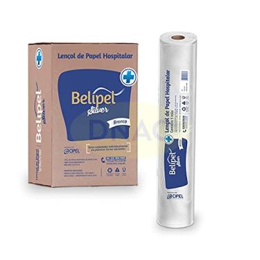 Imagem de Lençol Descartável Maca Hospitalar Estética 50x50-10 Rolos Belipel