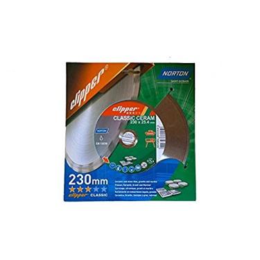 Imagem de Disco diamantado liso para porcelanato 230 x 25,4 mm - Clipper - Norton