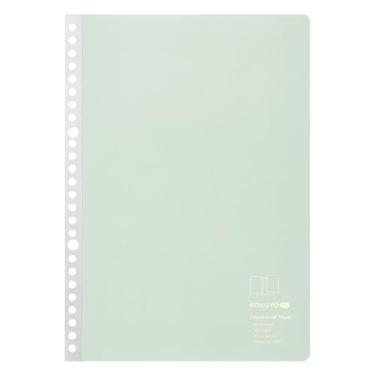 Imagem de Kokuyo Papel de folha solta Me para fichários, tipo caderno, B5, pautado de 6 mm, 26 furos, 37 linhas, 50 folhas, importação do Japão (KME-LP936B-LG)