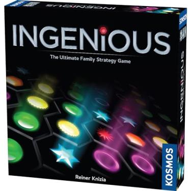 Imagem de Ingenious | Ultimate Family Strategy Game | 1 – 4 jogadores | Spiel Des Jahres-Nominated | Diversão Abstrato Tile Laying | Vencedor Golden Geek Award