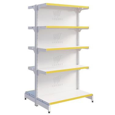 Imagem de Gôndola Fit 40 Centro 1 Inicial 2,02m Comercio Farmácia Loja - Amapá