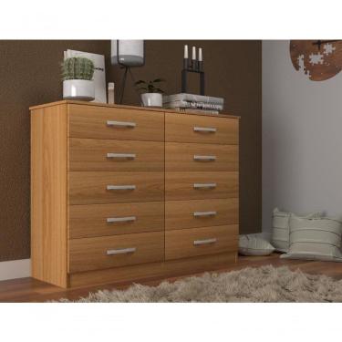 Imagem de Cômoda Austin 10 Gavetas Cinnamomo - Cinnamomo Cinnamomo