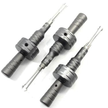 Imagem de Jogo 3x Chave Mestra Micha Mixa Tetra Goso Cadeado Porta