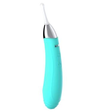 Imagem de MIFEIER Female Clitoris Vibrator Sex Toy for Women Female Tidal Vibrator Clitoris G-Spot Dildo Nipple Stimulator 3 Silicone Heads (Green)